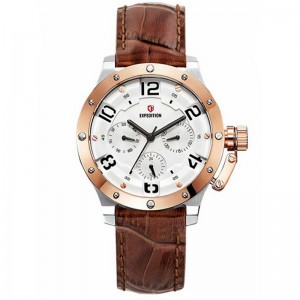 Expedition 6381 Silver Rosegold Croco BFLTRSLBO